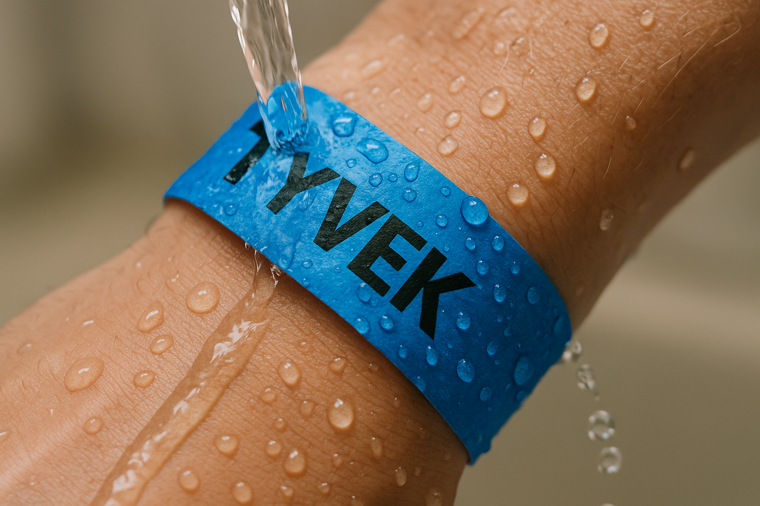 Custom Paper Tyvek Wristbands: Secure, Stylish, and Essential for Event Access