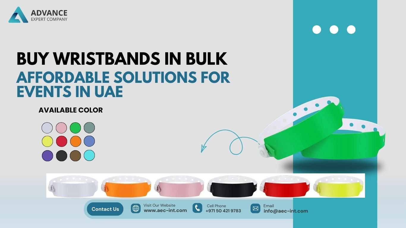 Buy Wristbands in Bulk: Affordable Solutions for Events, Hospitals, and Businesses in UAE | AEC-INT