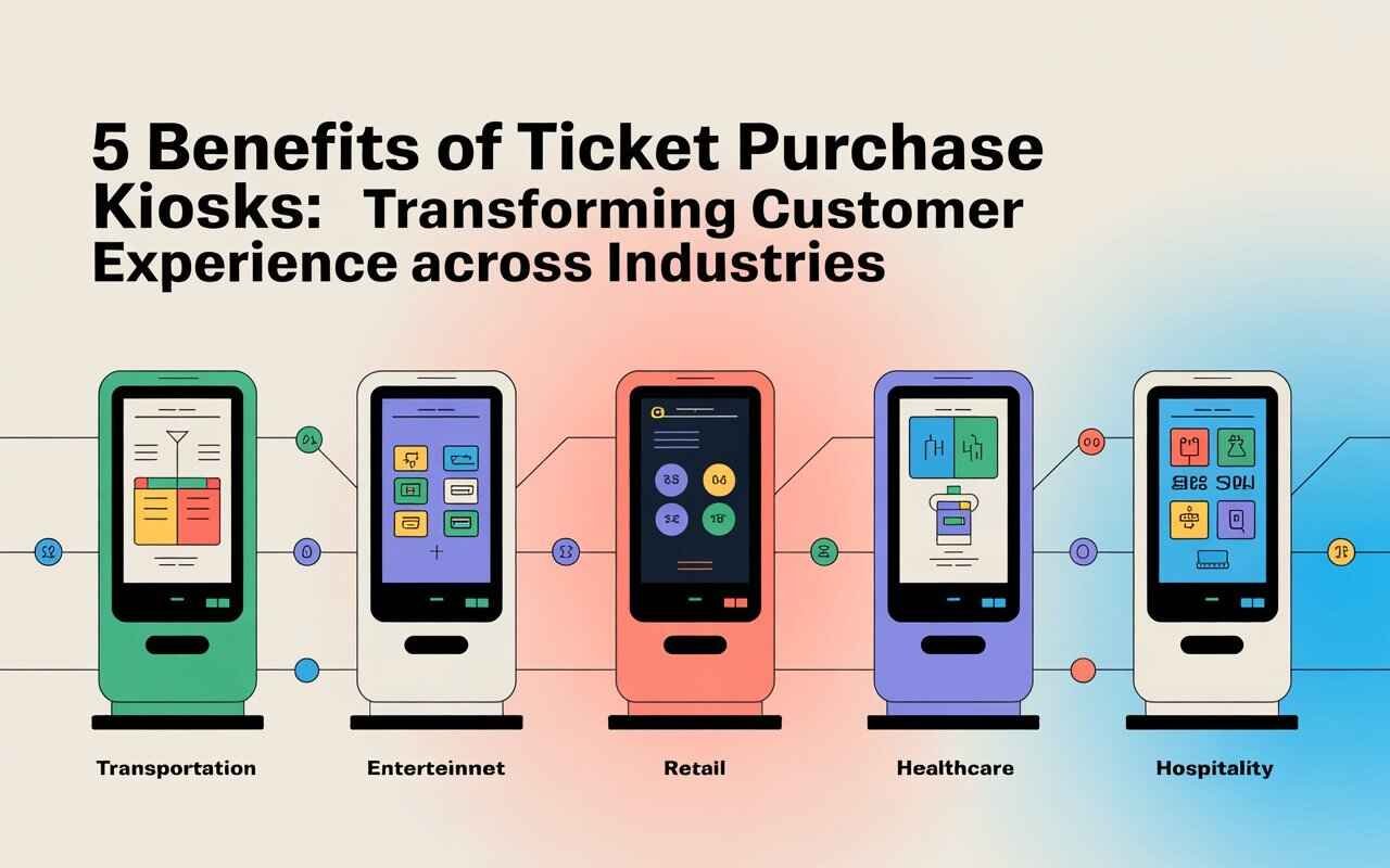 5 Benefits of Ticket Purchase Kiosks: Transforming Customer Experience Across Industries